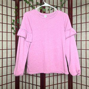 LONG SLEEVE FUCHSHIA TEE